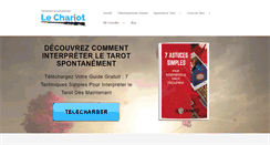 Desktop Screenshot of le-chariot.com