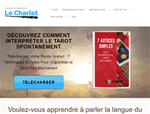 Tablet Screenshot of le-chariot.com